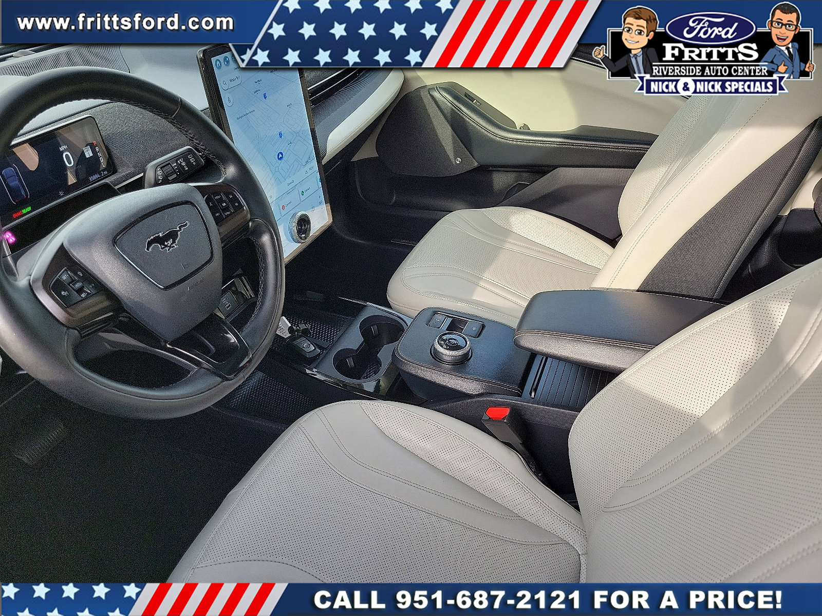 Certified 2023 Ford Mustang Mach-E Premium w/ Mustang Nite Pony Package image 4