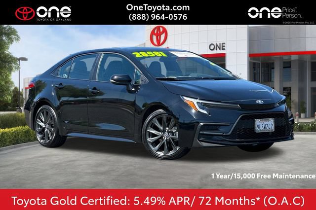 Certified 2025 Toyota Corolla XSE