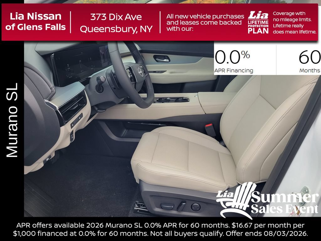 New 2026 Nissan Murano SL AWD/4WD image 12