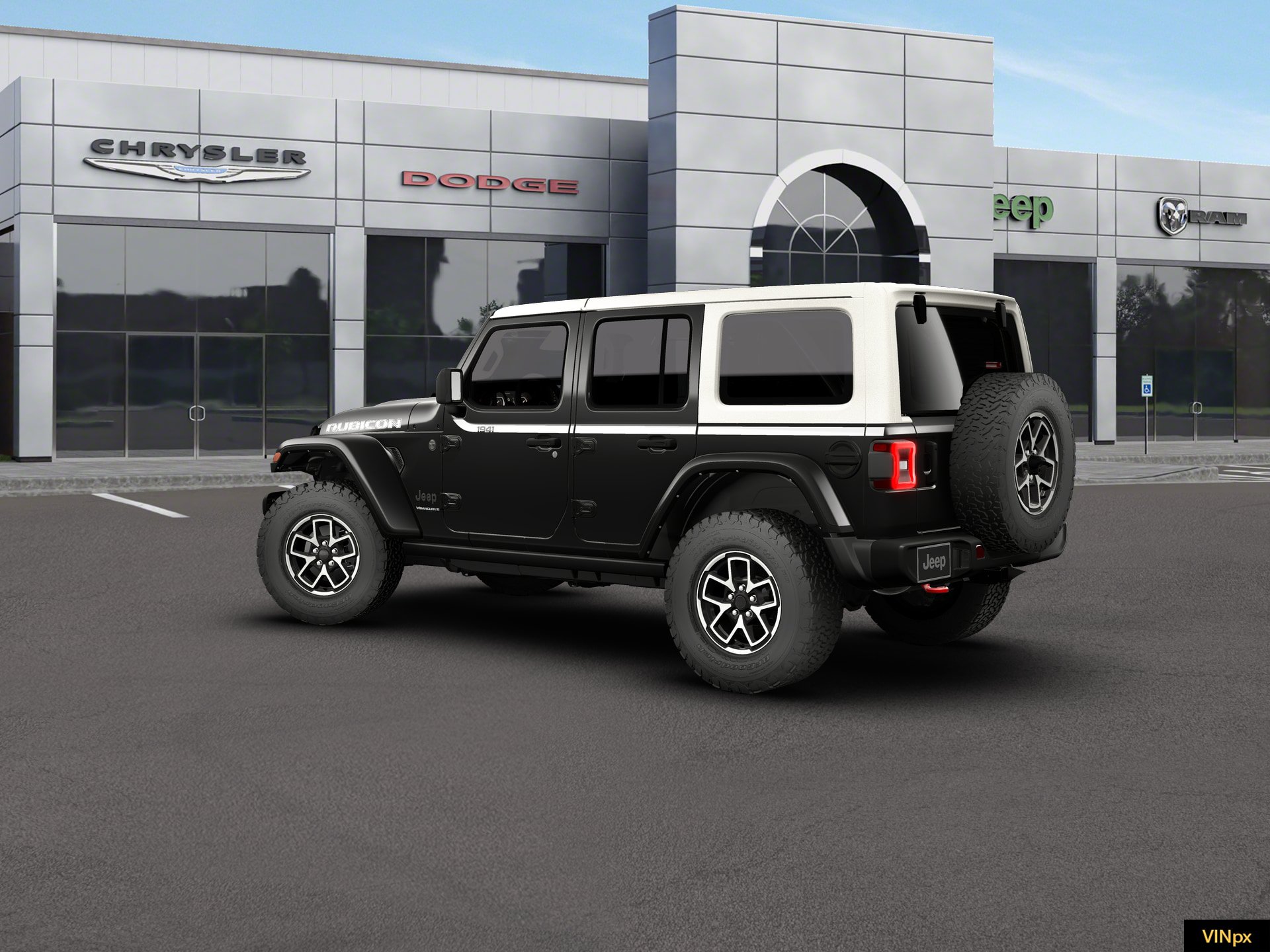 New 2026 Jeep Wrangler Unlimited Rubicon w/ Whitecap Package AWD/4WD image 4