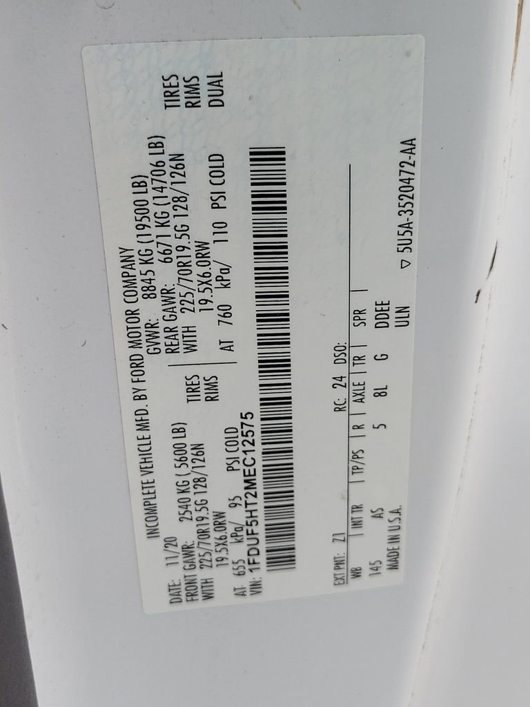 Used 2021 Ford F550 4x4 Regular Cab Super Duty image 28