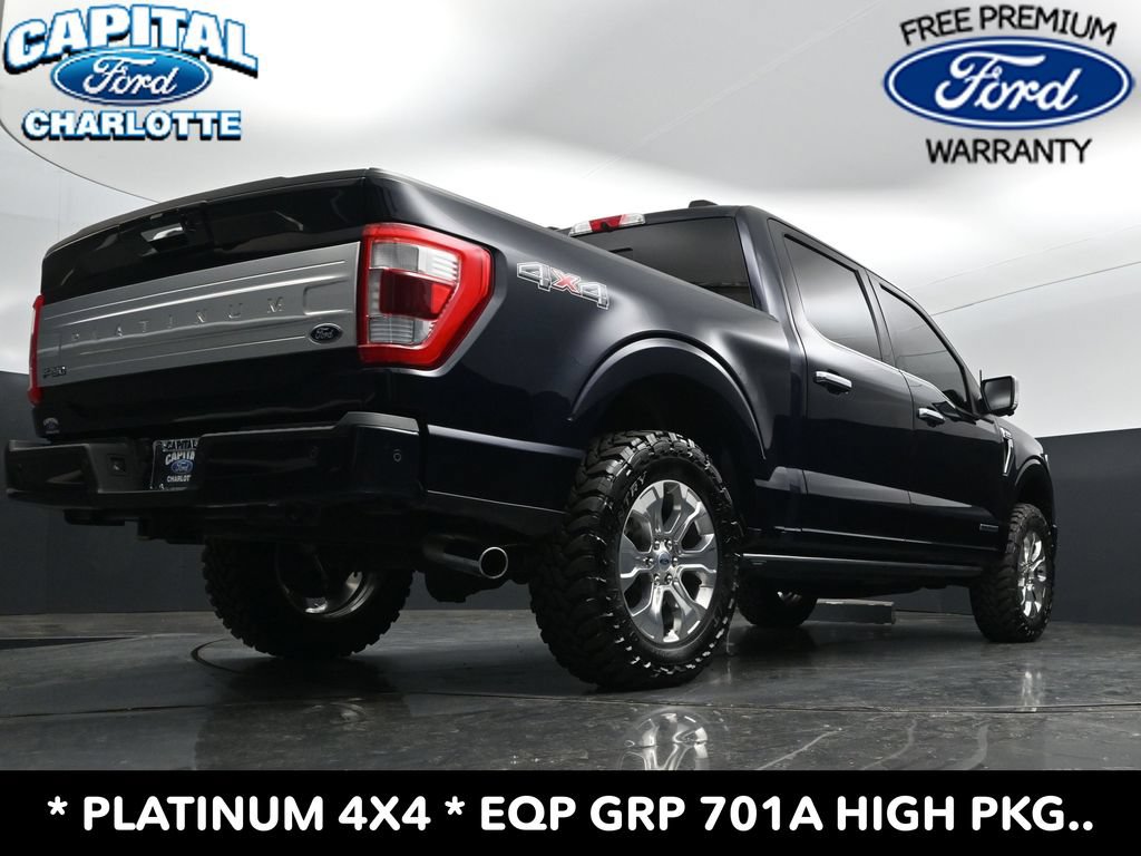 Used 2021 Ford F150 Platinum w/ Equipment Group 701A High AWD/4WD image 25