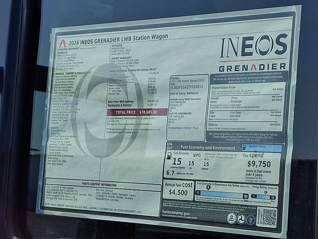 New 2026 INEOS Grenadier AWD/4WD image 11