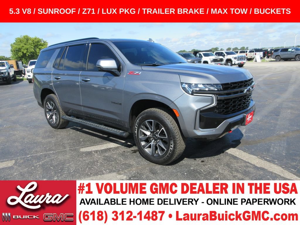 Used 2022 Chevrolet Tahoe Z71 w/ Z71 Off-Road Package AWD/4WD image 1