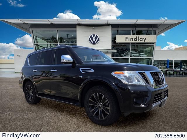 Used 2019 Nissan Armada Platinum w/ Captain's Chairs Package AWD/4WD image 1