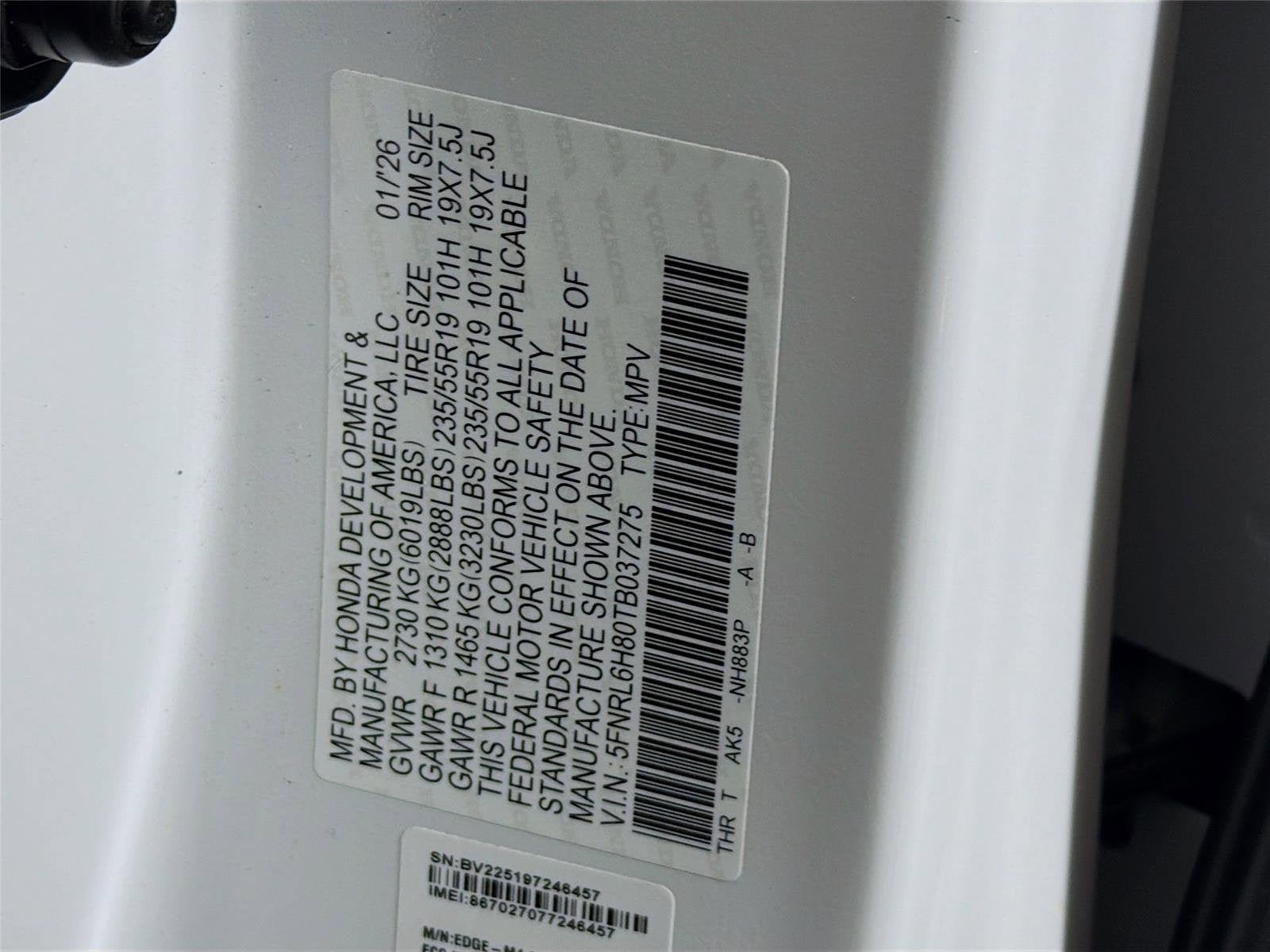 Used 2026 Honda Odyssey Touring image 34