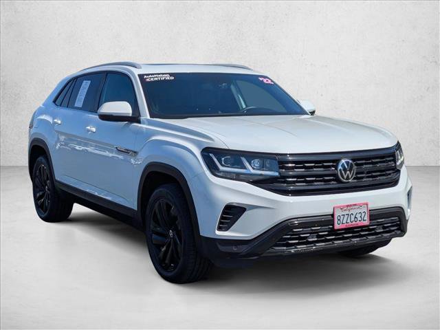 Used 2022 Volkswagen Atlas Cross Sport SE w/ Panoramic Sunroof Package video 3
