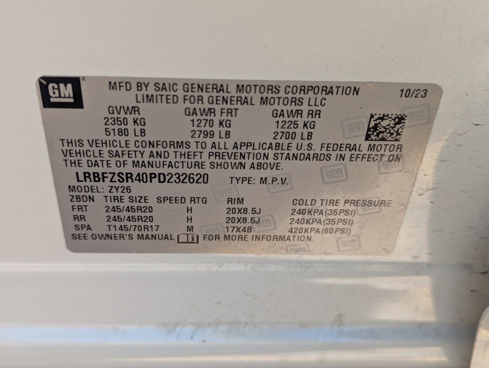 Used 2023 Buick Envision Avenir AWD/4WD image 10