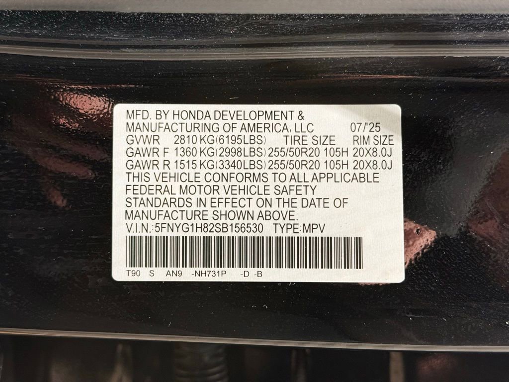 Used 2025 Honda Pilot Elite image 34