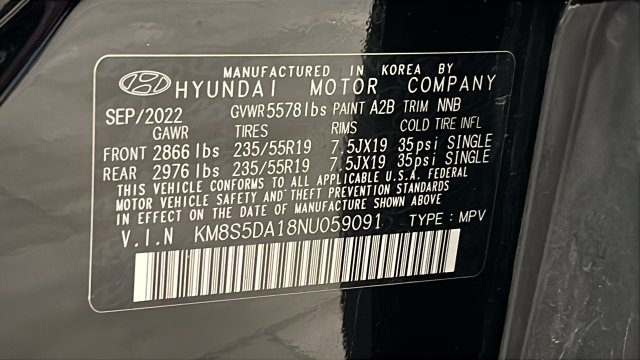Used 2022 Hyundai Santa Fe Limited AWD/4WD image 29