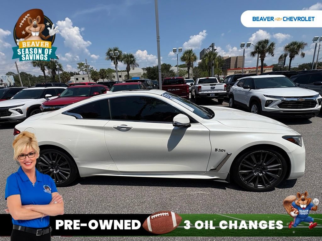 Used 2017 INFINITI Q60 Red Sport 400 RWD image 8