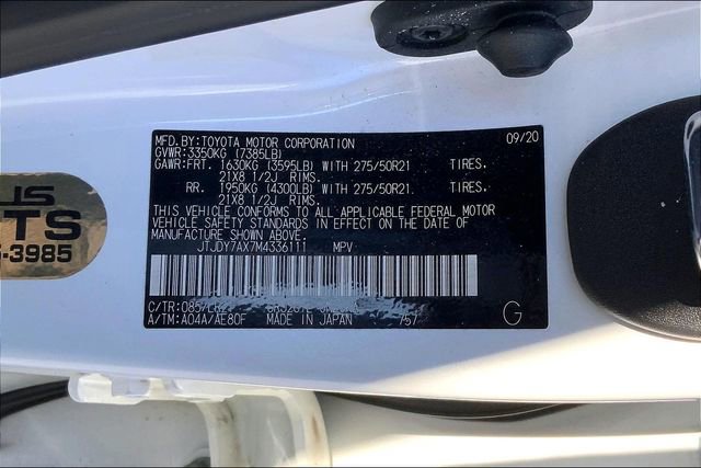 Used 2021 Lexus LX 570 4WD w/ Luxury Package image 21