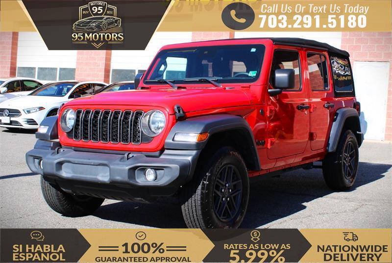 Used 2024 Jeep Wrangler Unlimited Sport