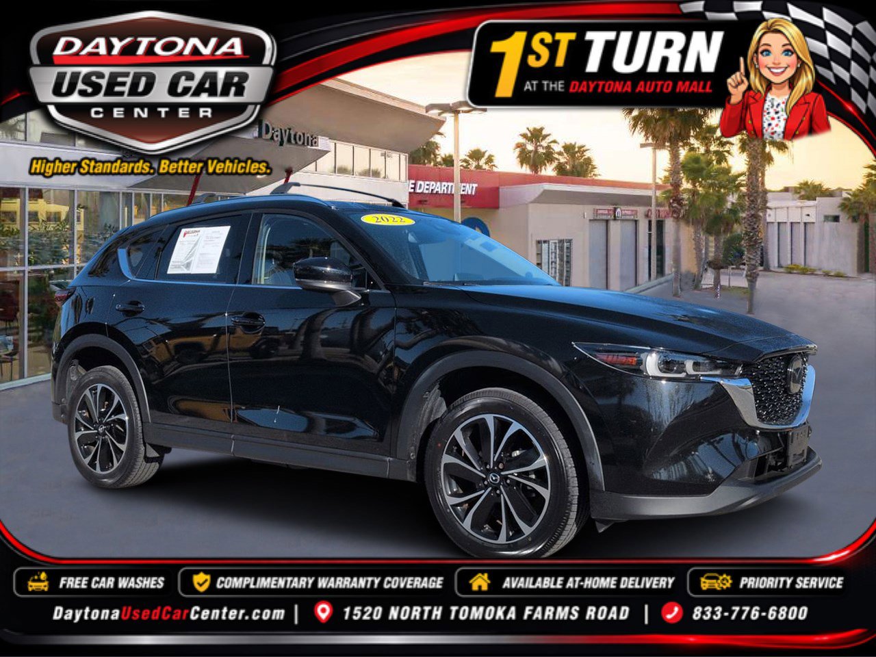 Used 2022 MAZDA CX-5 AWD 2.5 S w/ Premium Plus Pkg