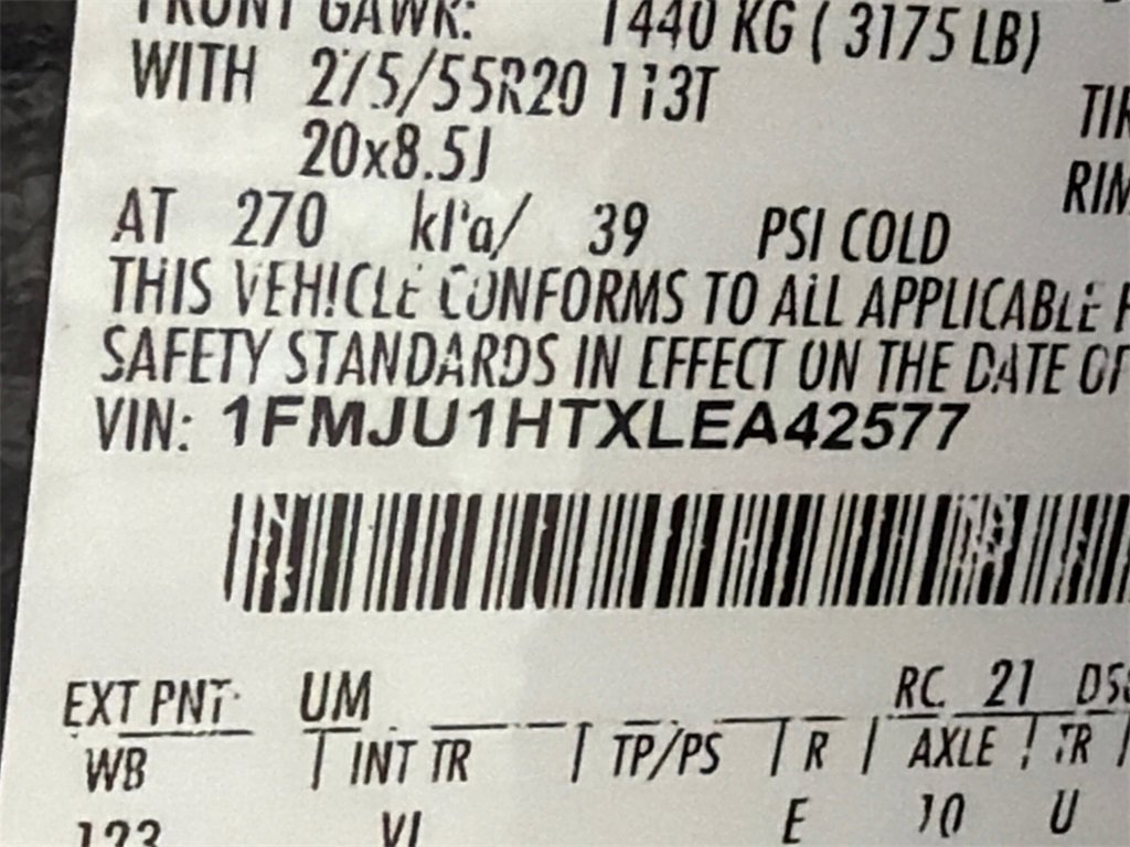 Used 2020 Ford Expedition XLT w/ Equipment Group 202A image 33