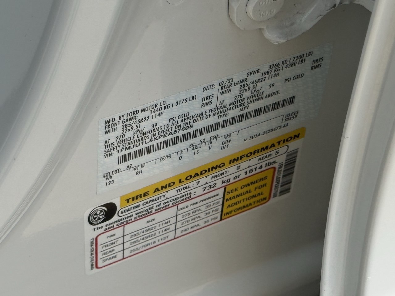 Certified 2023 Ford Expedition Platinum RWD image 32