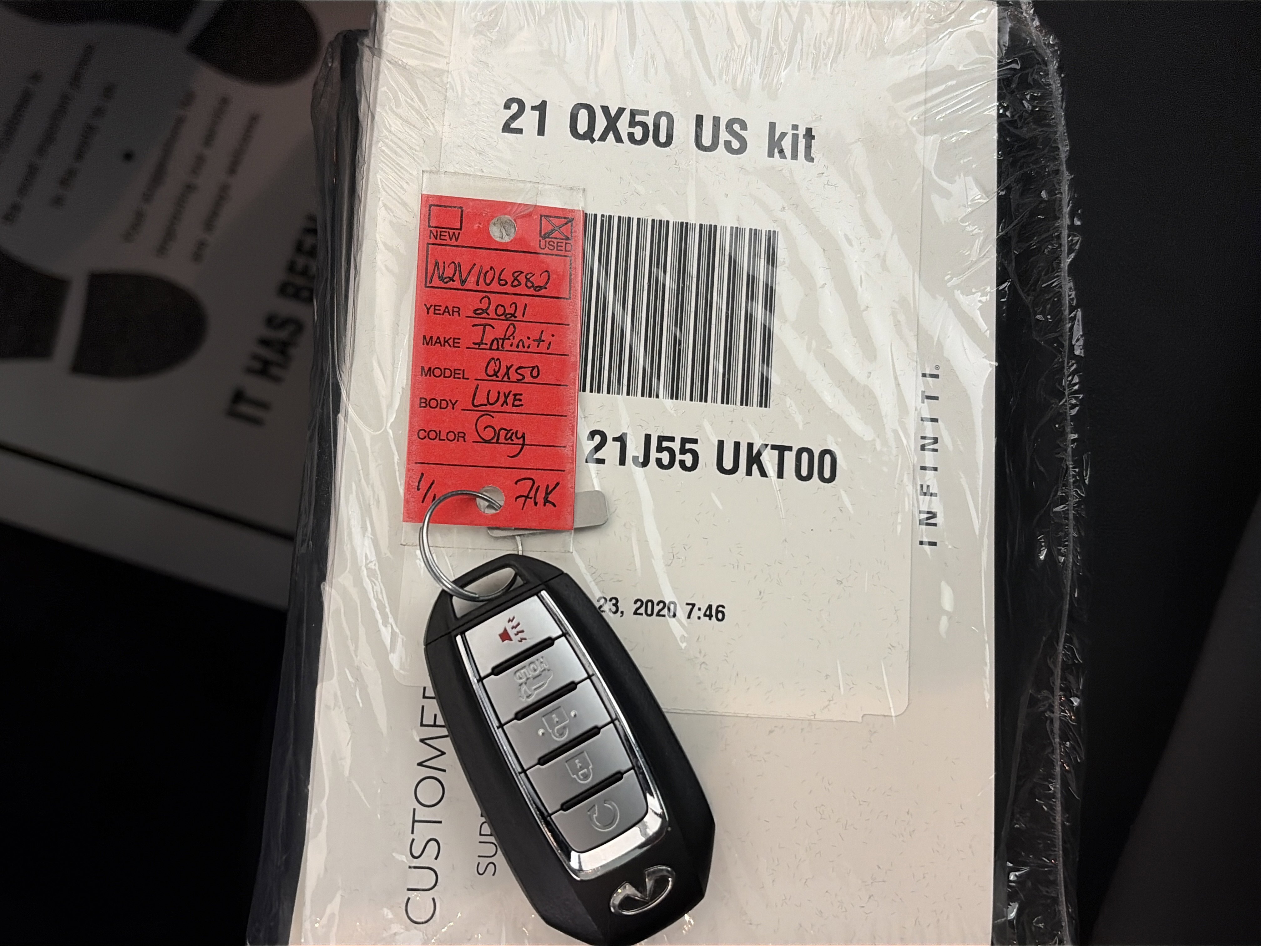 Used 2021 INFINITI QX50 Luxe w/ Cargo Package image 34