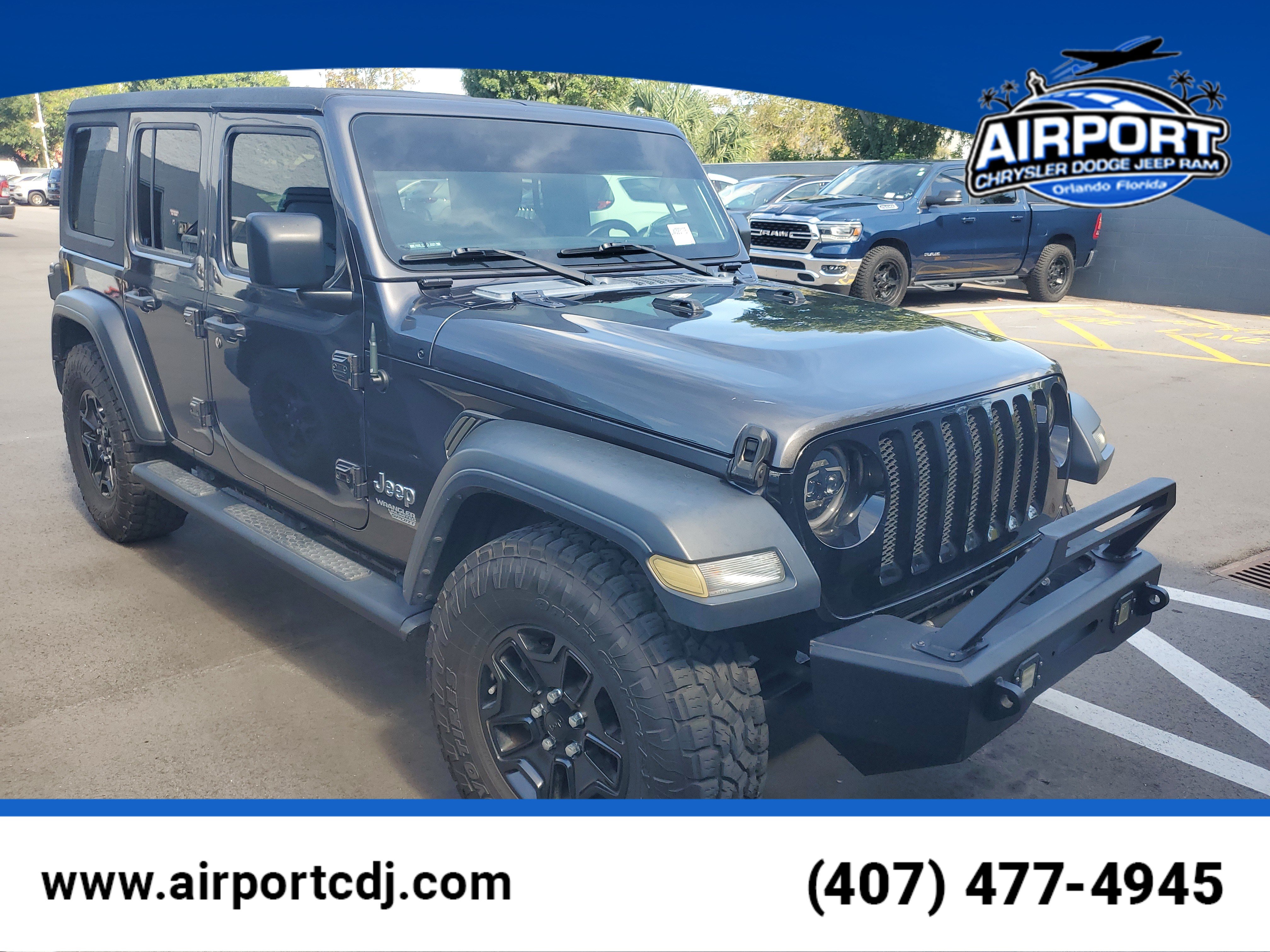 Used 2020 Jeep Wrangler Unlimited Sport S
