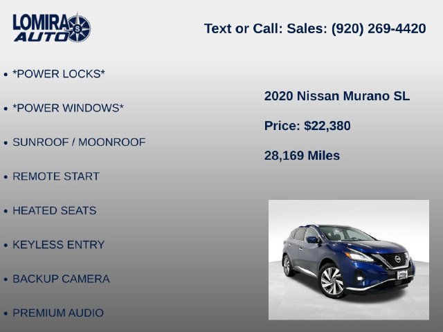 Used 2020 Nissan Murano SL AWD/4WD image 14