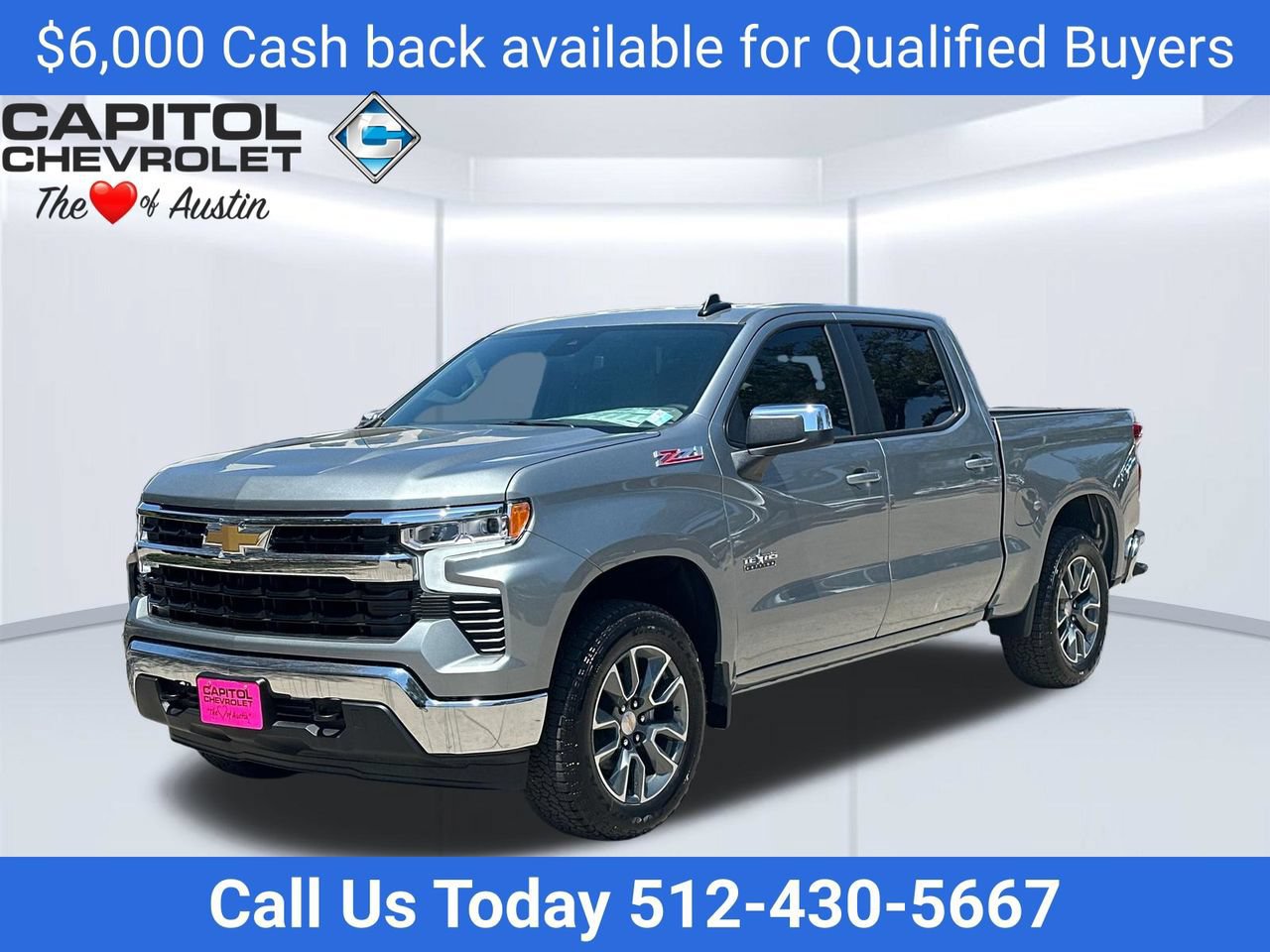 New 2026 Chevrolet Silverado 1500 LT w/ Texas Edition Plus