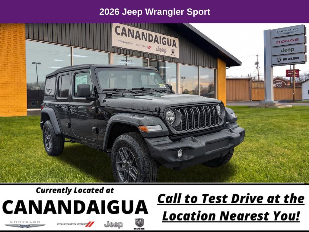New 2026 Jeep Wrangler Unlimited Sport
