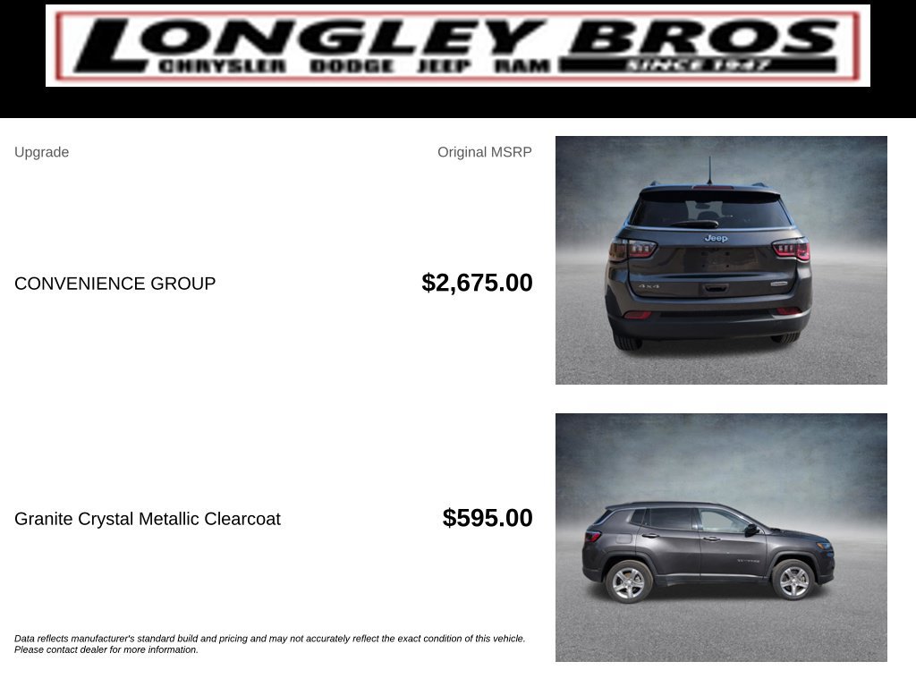 Used 2023 Jeep Compass Latitude w/ Convenience Group AWD/4WD image 6