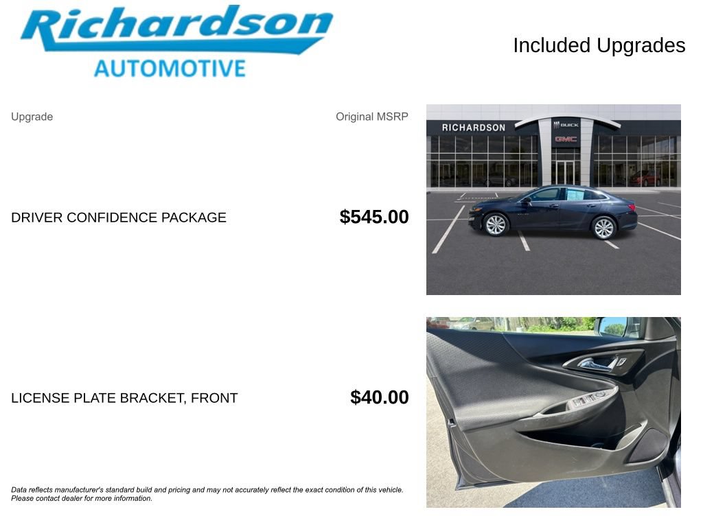 Used 2023 Chevrolet Malibu LT w/ Driver Confidence Package FWD image 6