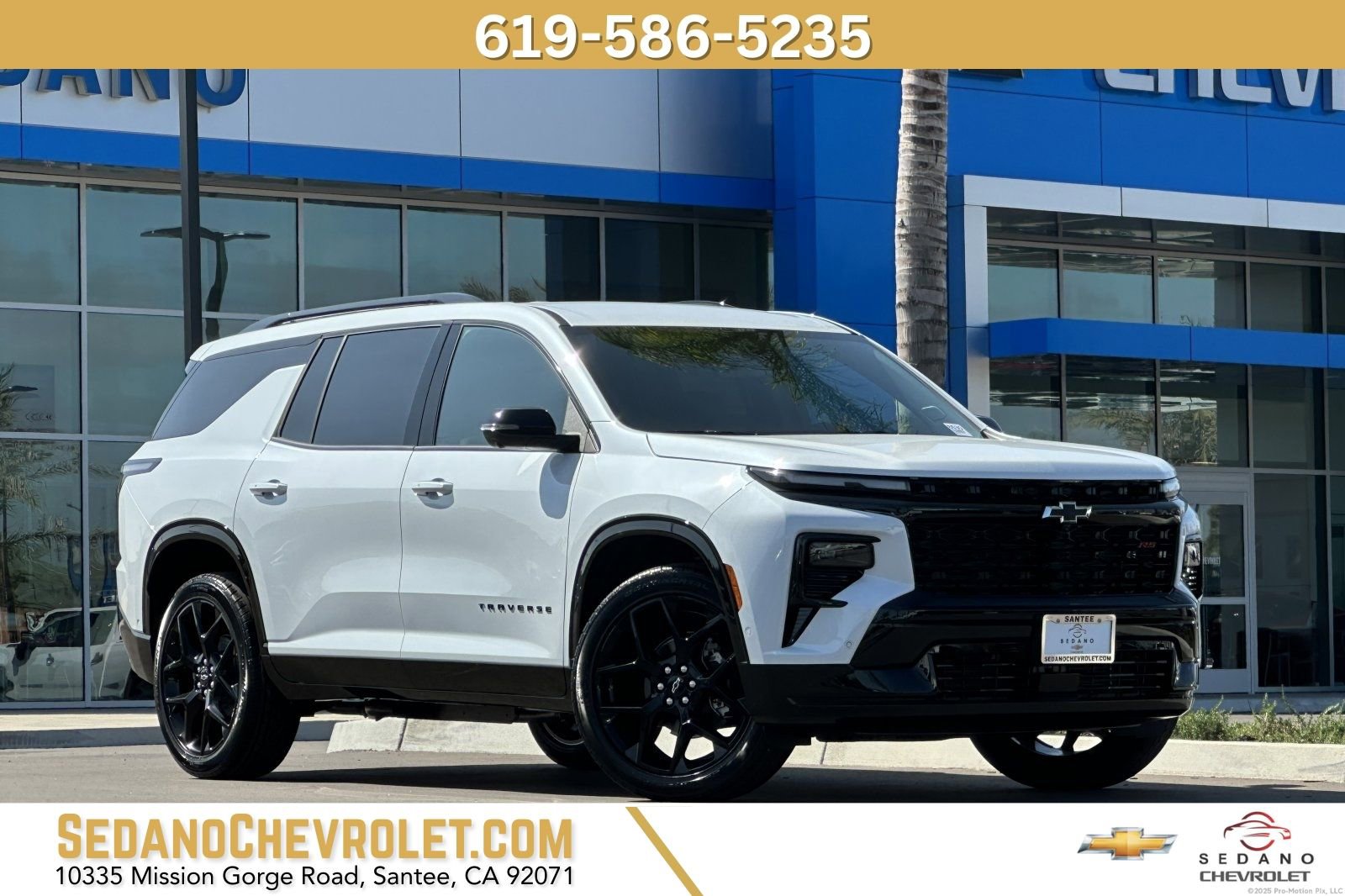 New 2026 Chevrolet Traverse RS