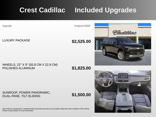 Used 2024 Chevrolet Suburban LT w/ Luxury Package AWD/4WD image 5