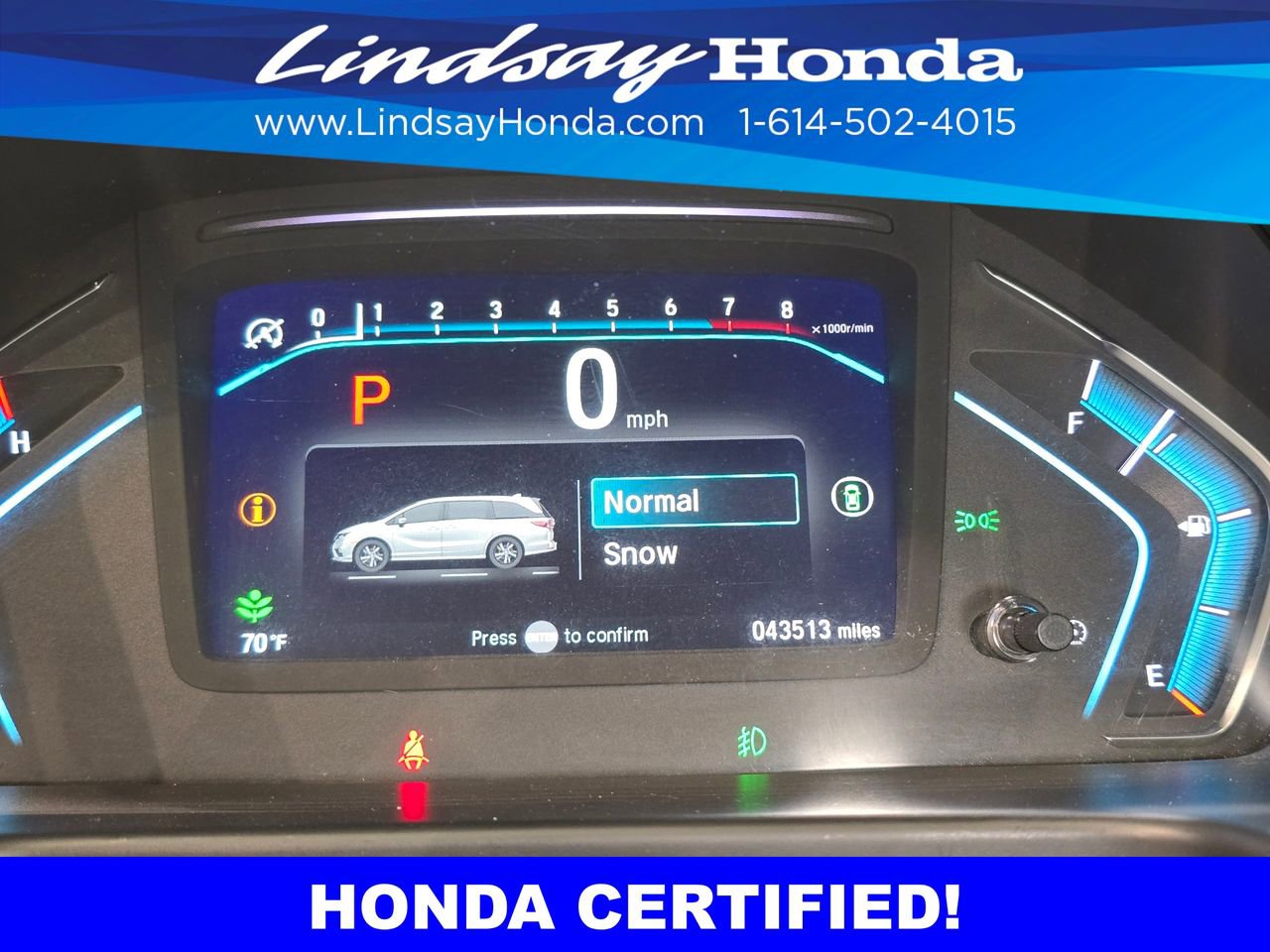 Certified 2023 Honda Odyssey Touring image 14