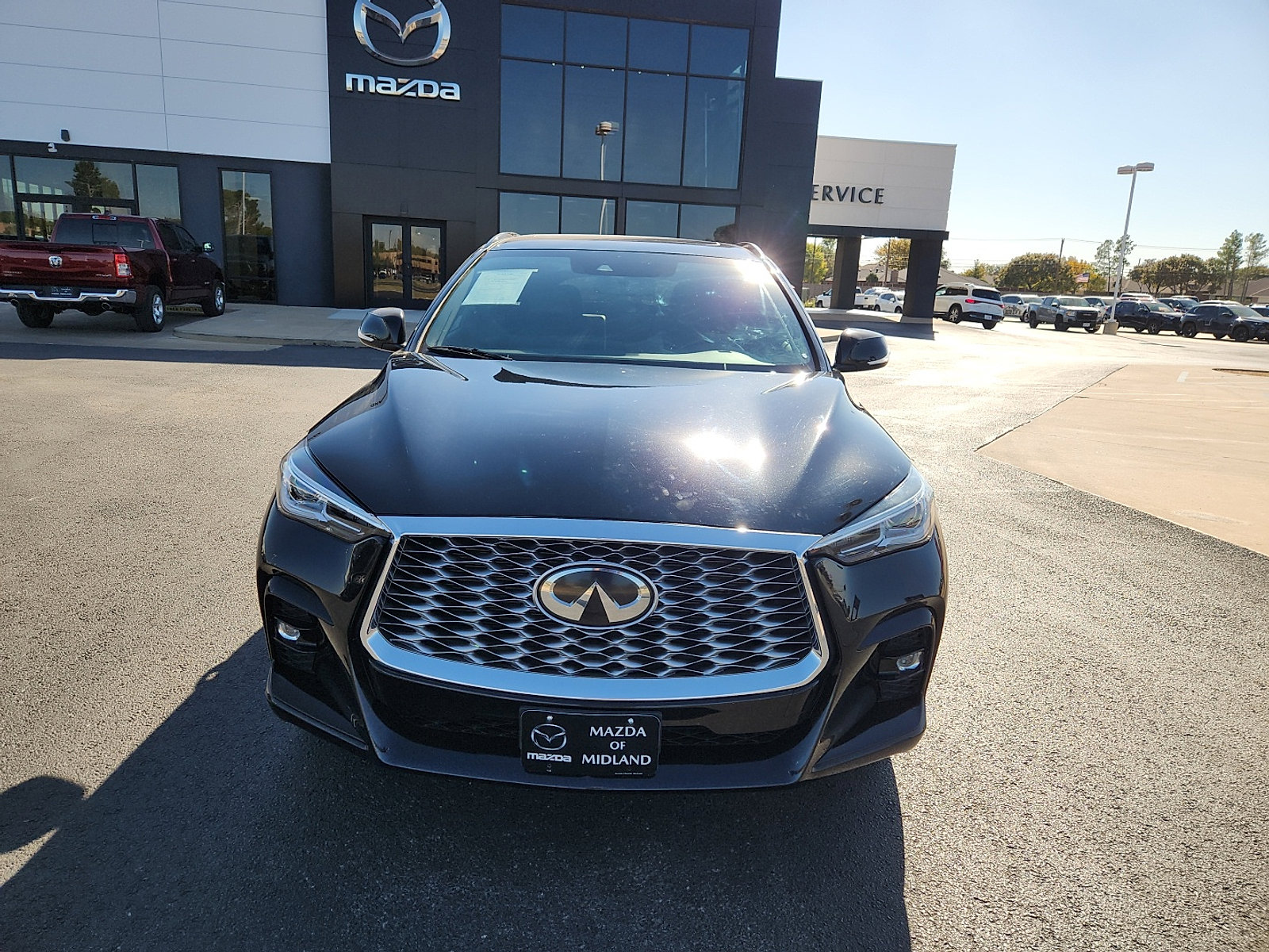 Used 2022 INFINITI QX55 Luxe w/ Cargo Package video 2