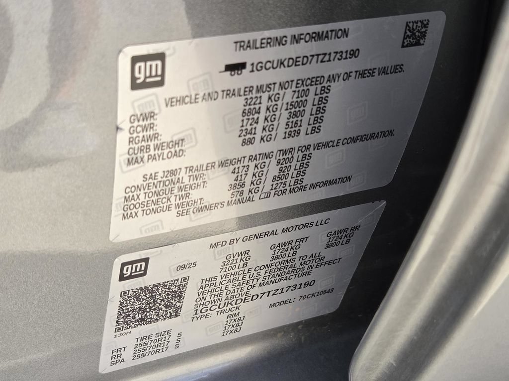 Used 2026 Chevrolet Silverado 1500 LT AWD/4WD image 46