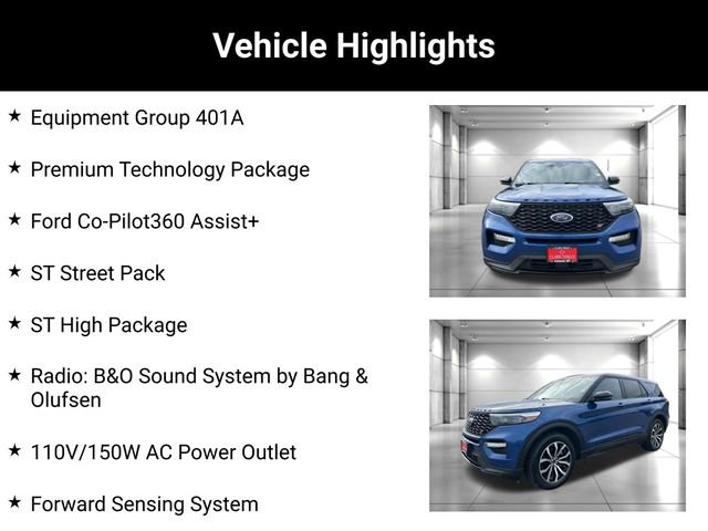 Used 2021 Ford Explorer ST w/ Equipment Group 401A AWD/4WD video 2