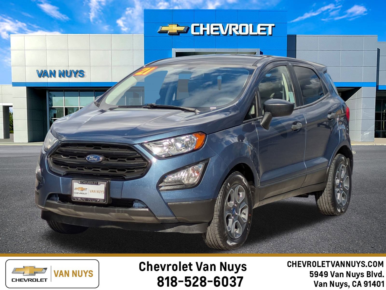 Used 2021 Ford EcoSport S image 1