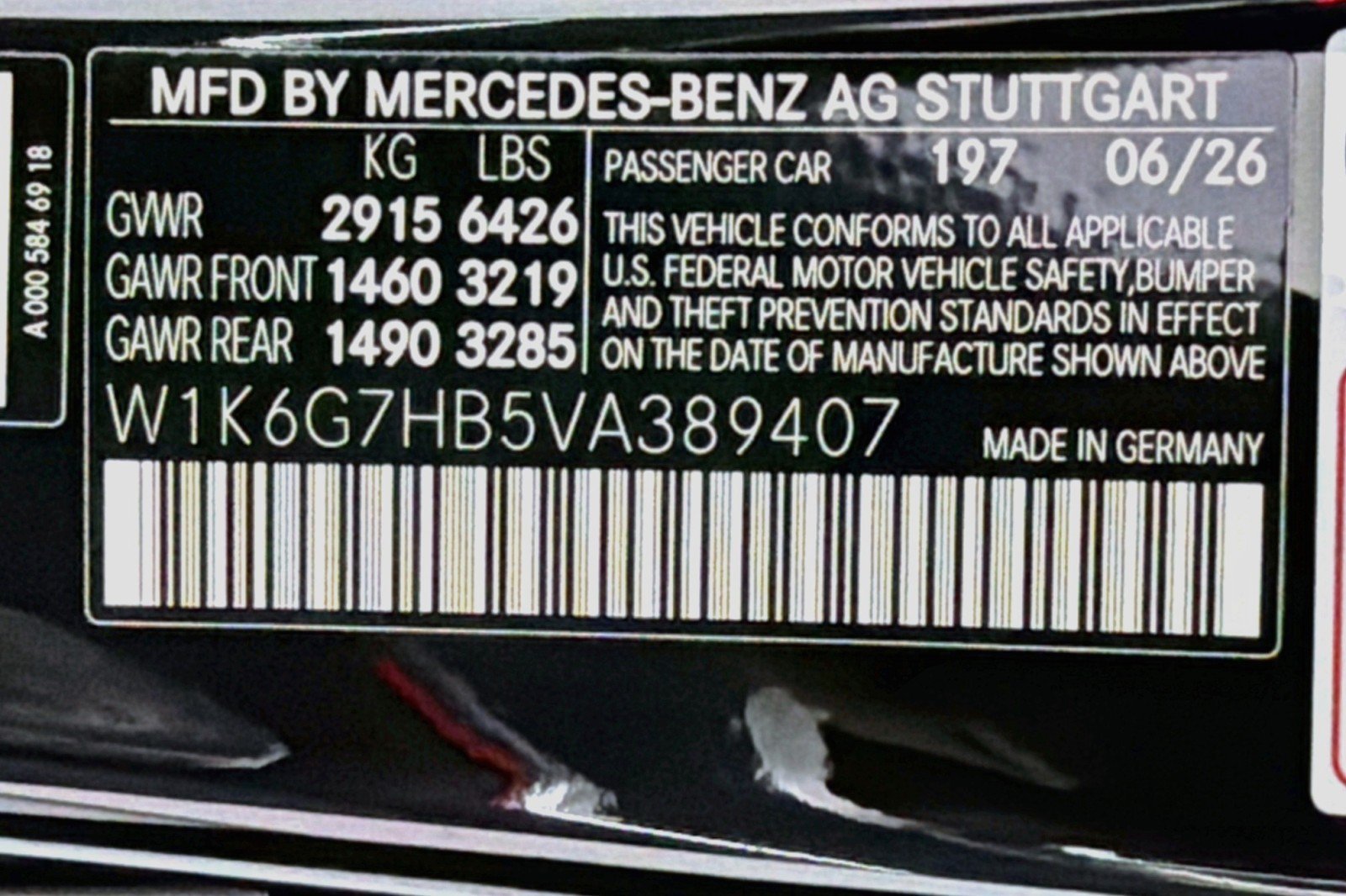 New 2027 Mercedes-Benz S 580 4MATIC Sedan image 24