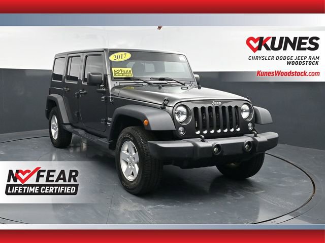 Used 2017 Jeep Wrangler Unlimited Sport w/ Quick Order Package 24S AWD/4WD image 1