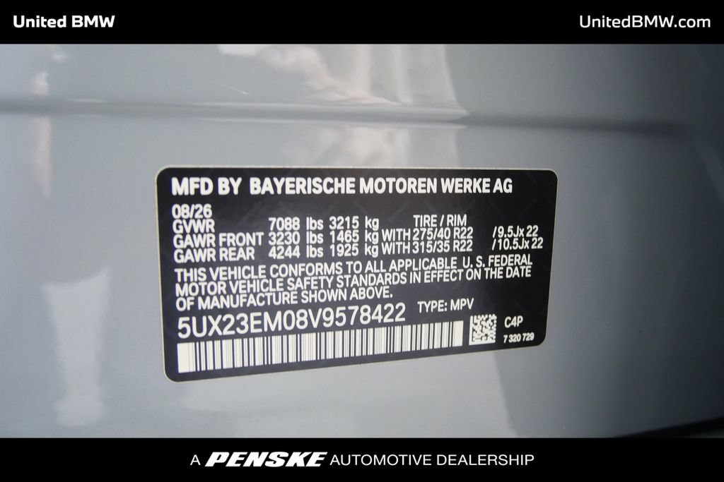 New 2027 BMW X7 xDrive40i w/ M Sport Package AWD/4WD image 26