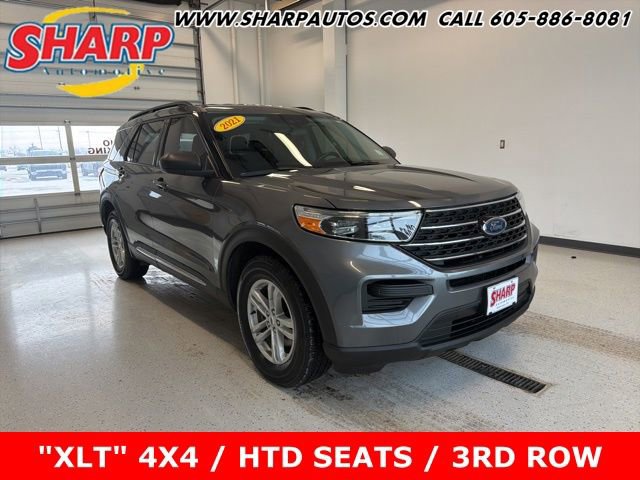 Used 2021 Ford Explorer XLT w/ Class III Trailer Tow Package image 1