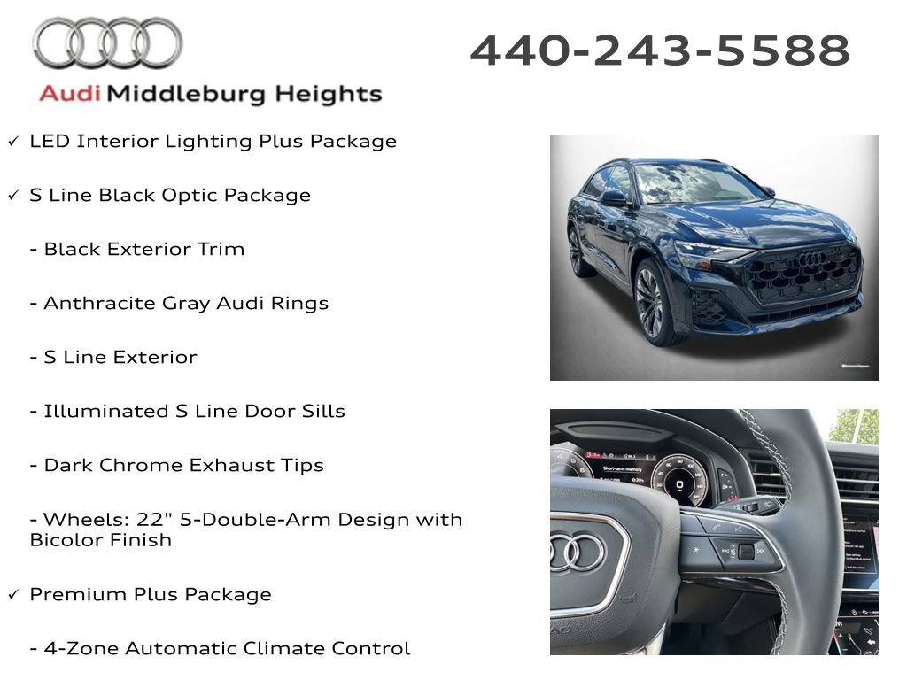 Used 2026 Audi Q8 Premium Plus w/ Premium Plus Package AWD/4WD image 7