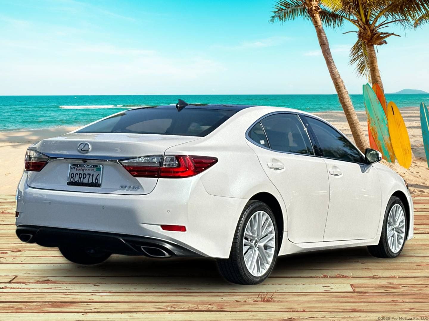 Used 2018 Lexus ES 350 w/ Luxury Package w/Wood Trim FWD image 6