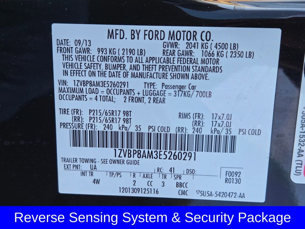 Used 2014 Ford Mustang Premium image 12