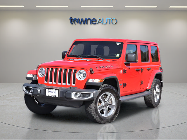 Used 2020 Jeep Wrangler Unlimited Sahara w/ Uconnect 4C Nav & Sound Group AWD/4WD image 10