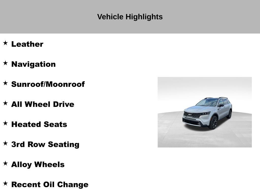 Certified 2022 Kia Sorento SX Prestige w/ Rust Color Package AWD/4WD image 10
