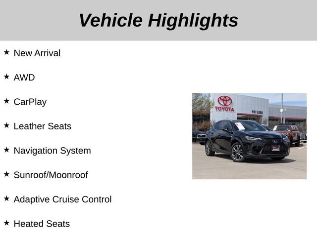 Used 2022 Lexus UX 250h F Sport w/ F Sport Premium Package image 5