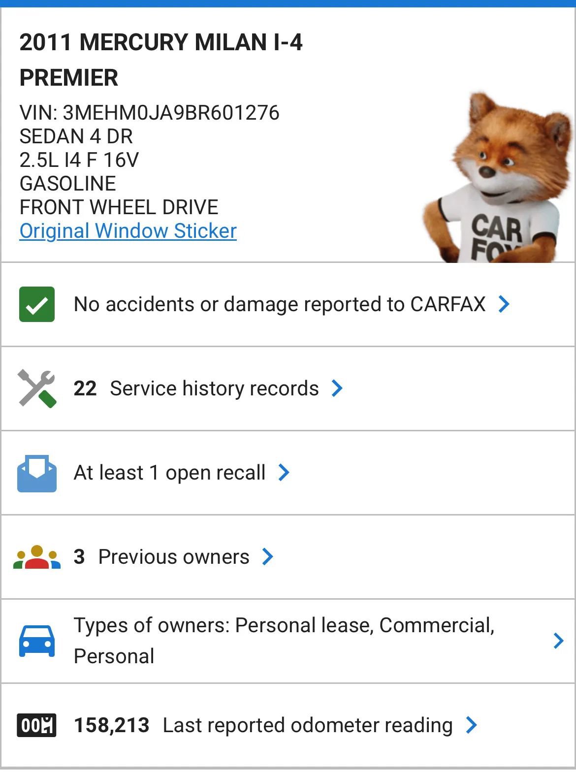 Used 2011 Mercury Milan Premier image 28