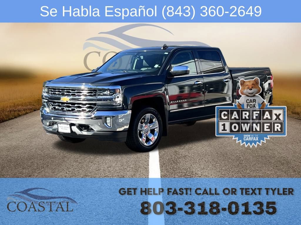 Used 2018 Chevrolet Silverado 1500 LTZ w/ Sport Package