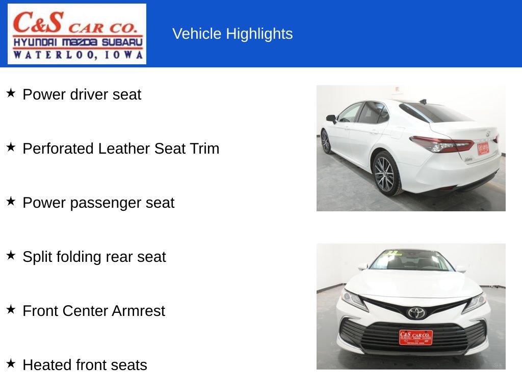 Used 2023 Toyota Camry XLE w/ Navigation Package AWD/4WD image 6
