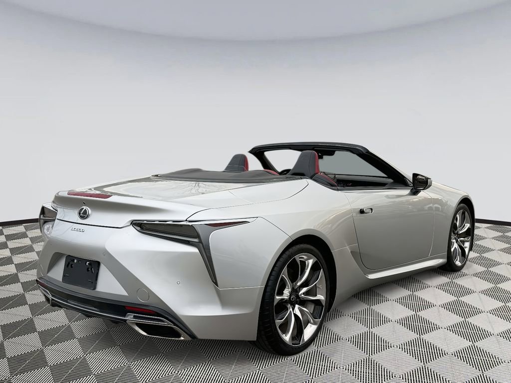 Used 2021 Lexus LC 500 Convertible w/ Touring Package image 3
