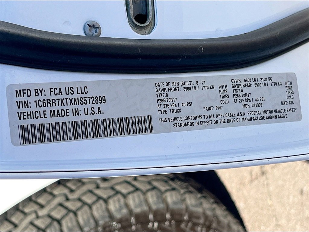 Used 2021 RAM 1500 Tradesman w/ Chrome Appearance Group image 29