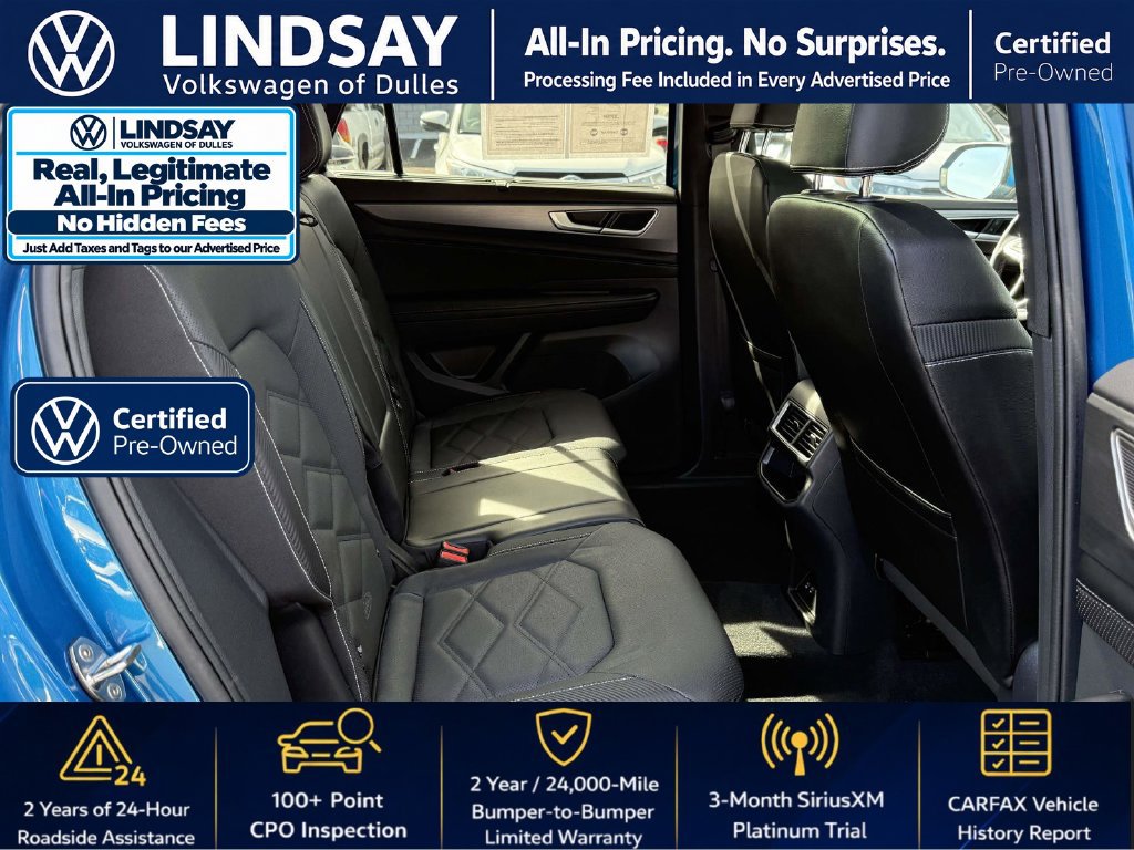 Certified 2024 Volkswagen Atlas Cross Sport SE w/ Panoramic Sunroof Package FWD image 14